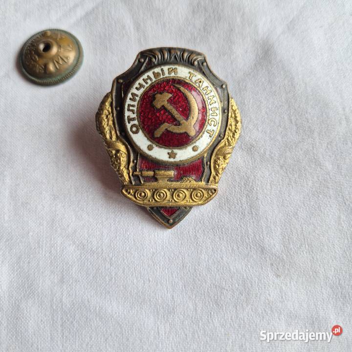 Wzorowy czołgista cccp wojenna Brzesko