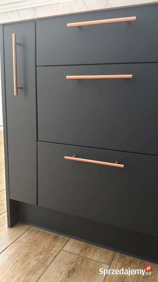 Uchwyt meblowy GoodHome Annato T 220 mm miedź Częstochowa