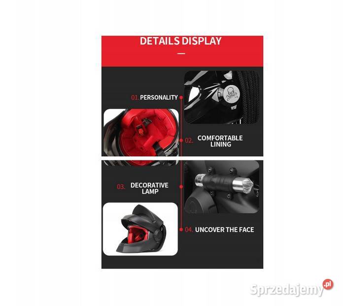 Kask motocyklowy Predator ROZMIAR M śląskie Sosnowiec