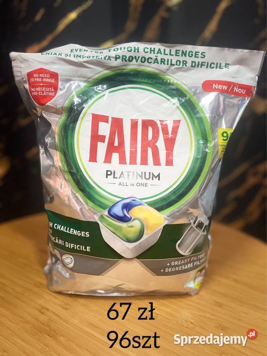 Kapsułki do zmywarki Fairy Platinum Plus 96 Świebodzin