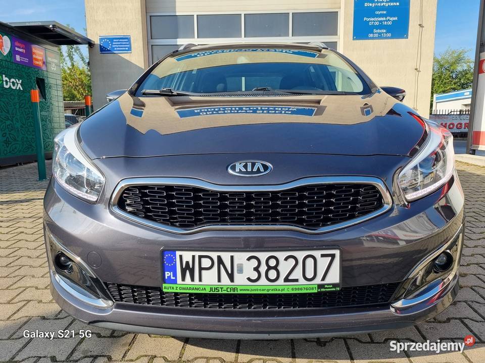 Kia Ceed II 16 GDI 135 nawigacja kamera alufelgi Płońsk