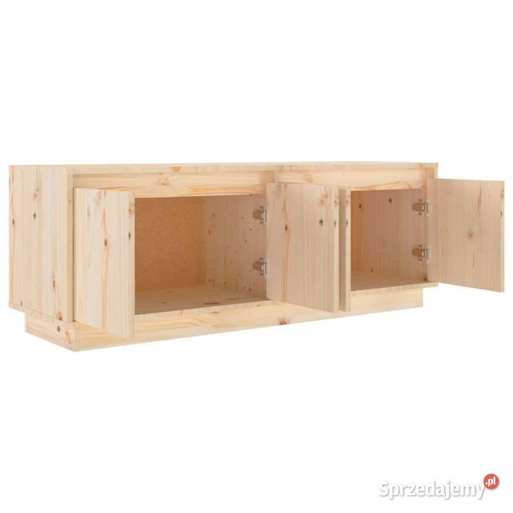 Szafka pod telewizor 110x34x40 lite drewno Warszawa