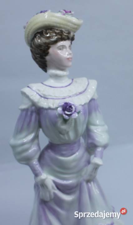 COALPORT FIGURKA DAMA LOUISE AT ASCOT pomorskie Gdańsk