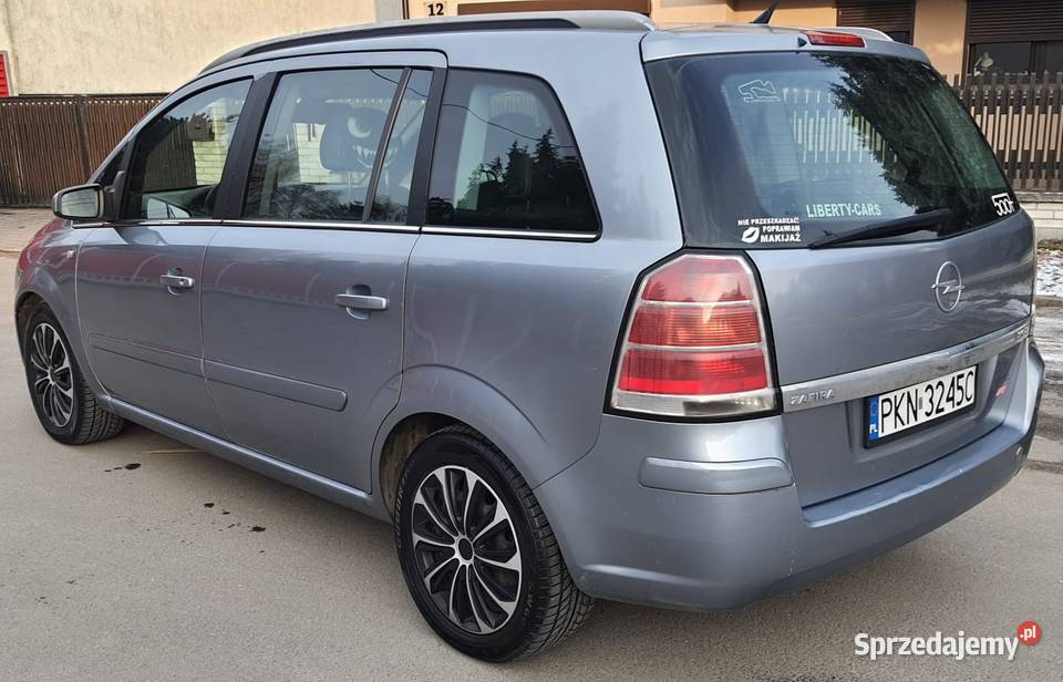 Opel Zafira B 19CDTi 120 StanBDB Bogaty KLIMA Rok produkcji 2005 Pleszew