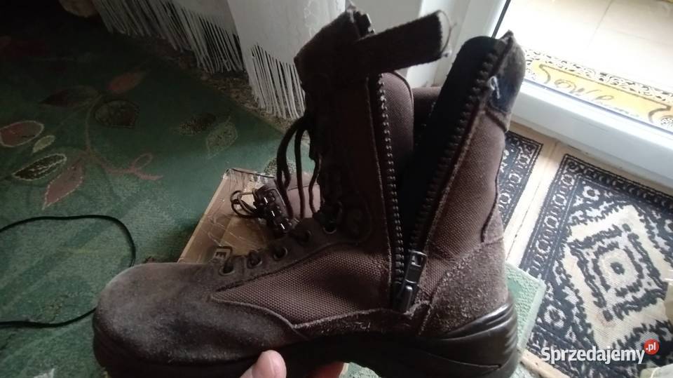 Buty Taktyczne Wojskowe MILTEC Brązowe 40 tkanina Lębork