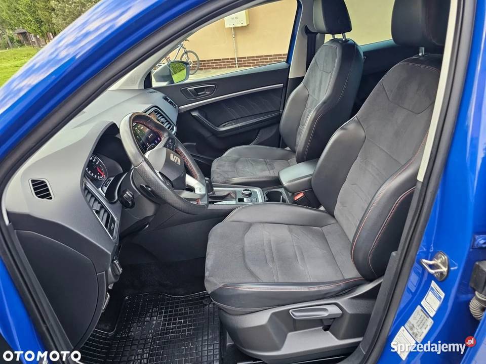 Samochód Seat Ateca 2021 r Silnik 20 diesel elektrycznie ustawiane fotele Terka sprzedam