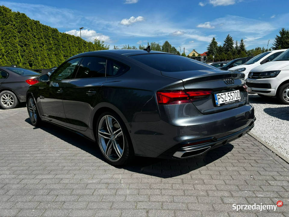 Audi A5 Sportback Sportback Stronic SLine VAT marża wielkopolskie Baranowo