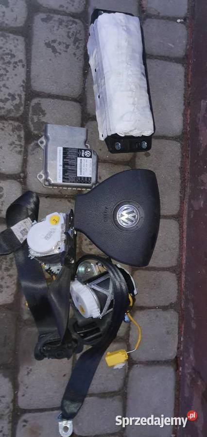 VW Tiguan I 10r TDI CR LR7N AIRBAG komplet z Jaworzno