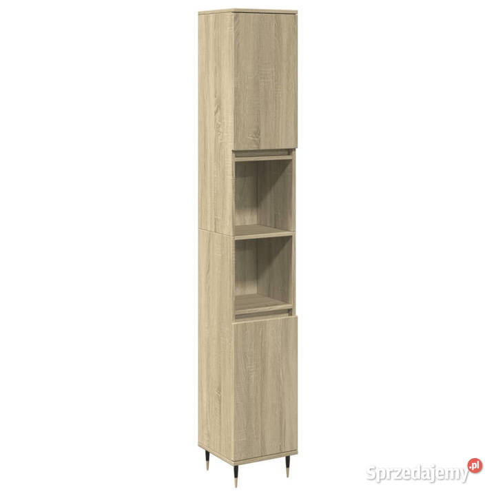 Szafka łazienkowa dąb sonoma 30x30x190 WM849667 Warszawa