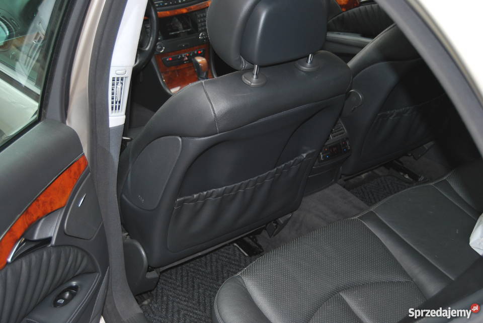 MERCEDES W211 22 cdi 150 skórzana tapicerka