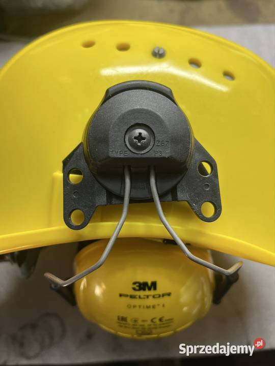 Kask budowlany nauszniki 3M peltor Słupsk sprzedam
