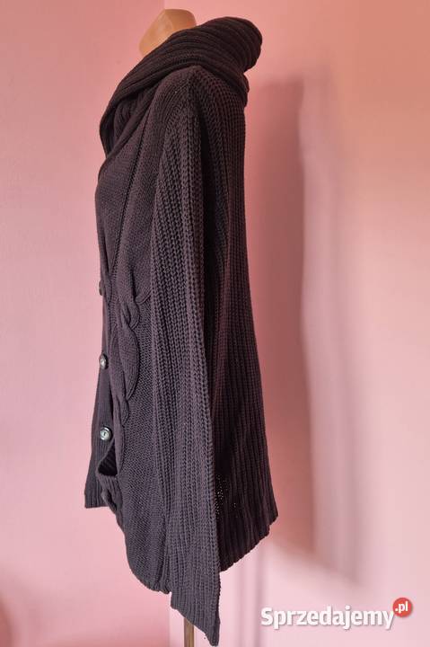 Sweter damski czarny XL