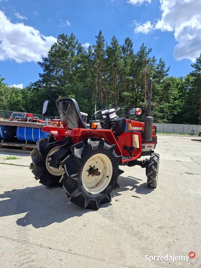 GLOBAL Mini traktorek Yanmar F13D 4x4 Oryginalny Yanmar Milicz