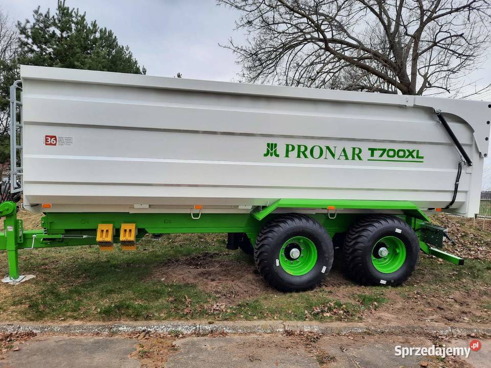 NOWA Przyczepa rolnicza skorupowa T700XL PRONAR Opoczno
