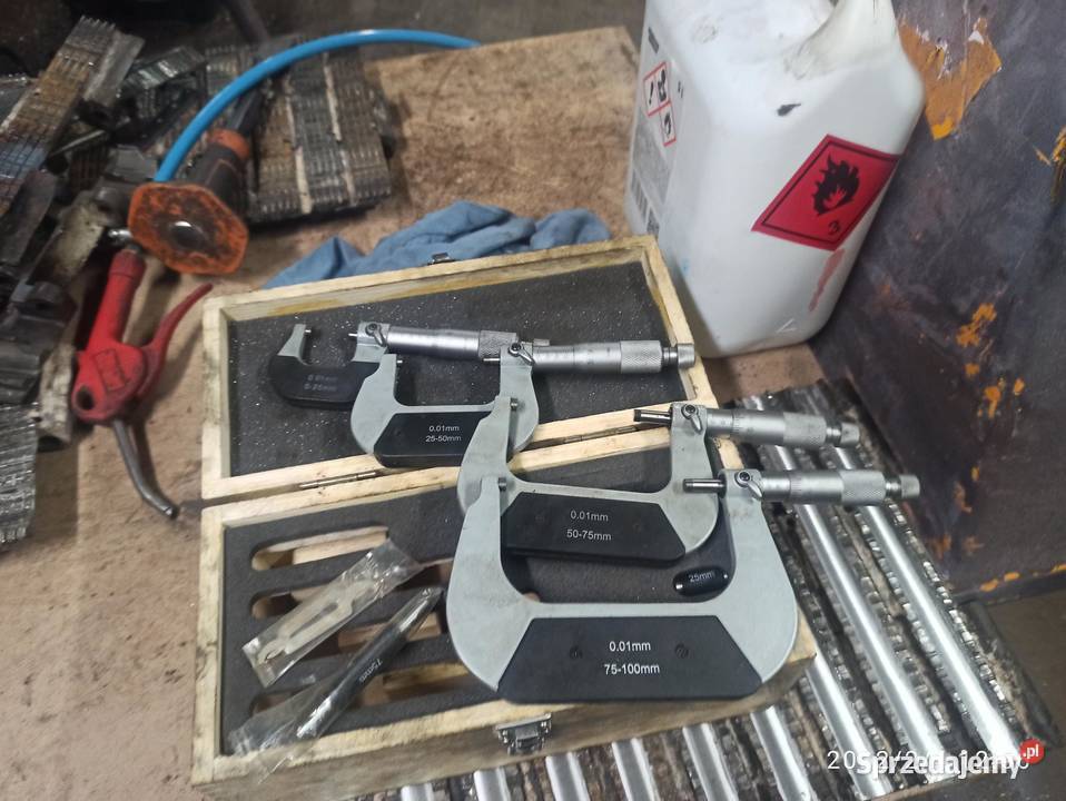 średnicówki różne rodzaje komplet 0d 0 do 100 mm Produkcja Kłodawa