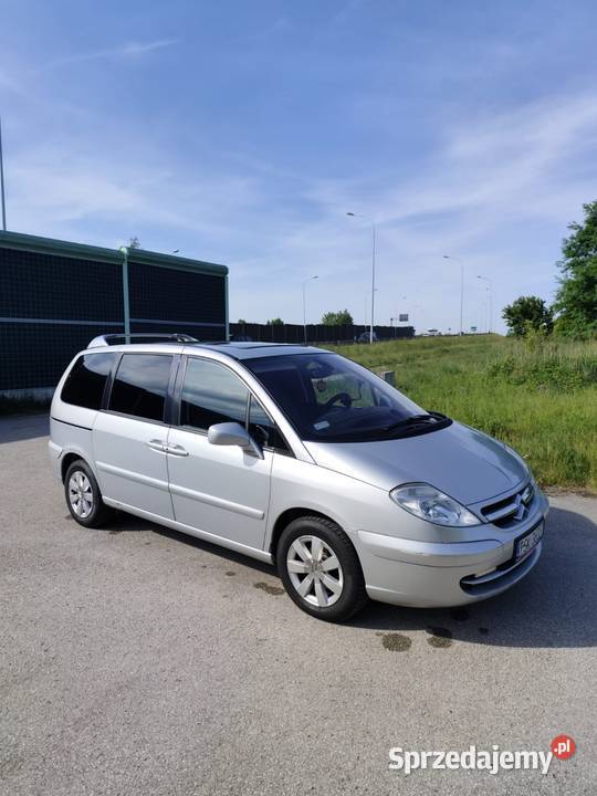 Citroen C8 20 HDi 136 Exclusive 8os HAK 3x wielofunkcyjna kierownica