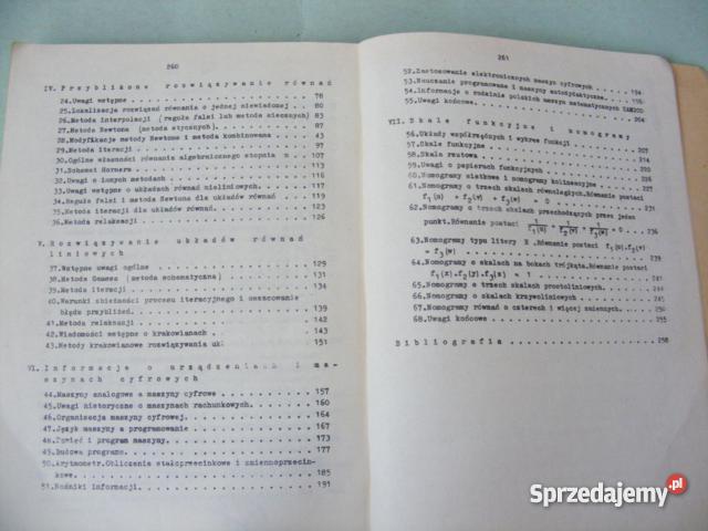 Elementy metod numerycznych i graficznych Tadeus dolnośląskie Oborniki Śląskie sprzedam