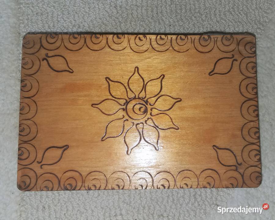 Niezwykła szkatułka z dawnych lat vintage PRL inny kolor Warszawa sprzedam