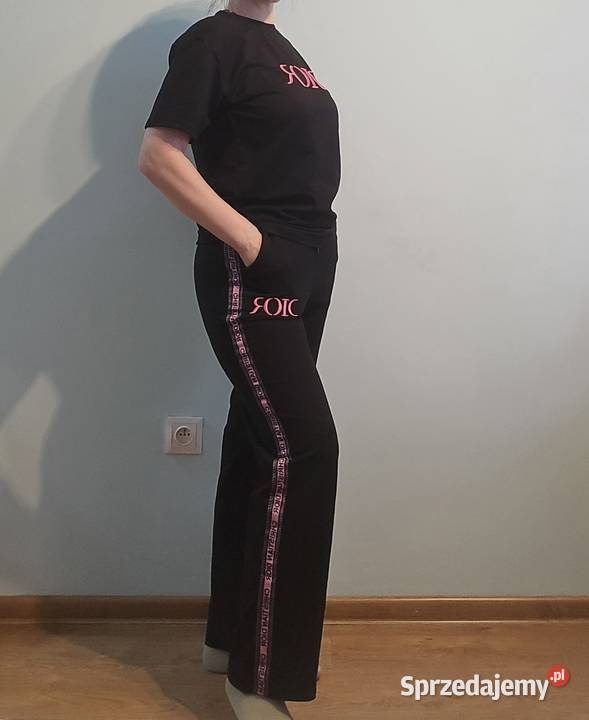Wypredaz stylowy damski dres SML XL z Turcji czarny Świebodzin