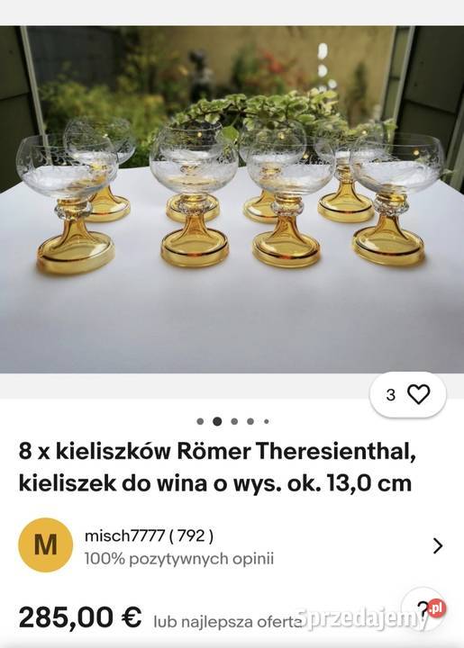 Theresienthal secesyjny RMER łódzkie Pabianice sprzedam