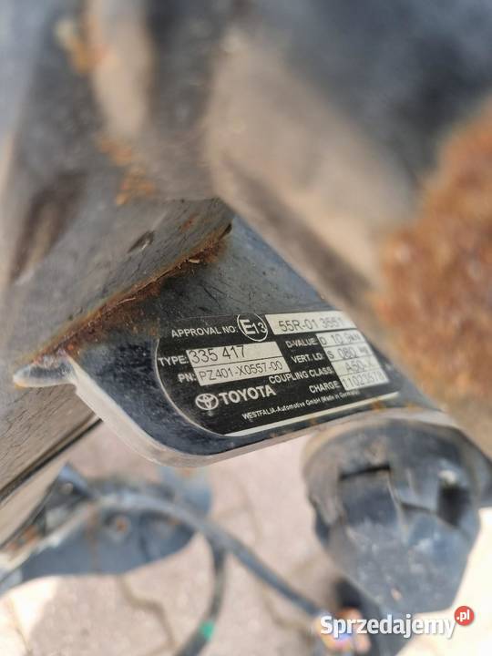 HAK HOLOWNICZY MODUŁ TOYOTA RAV4 IV 14R Motoryzacja