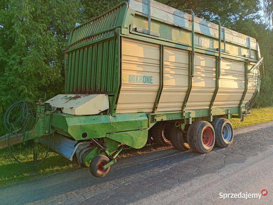 Krone titan 640GL samozbierająca Przyczepy rolnicze kujawsko-pomorskie Mgoszcz