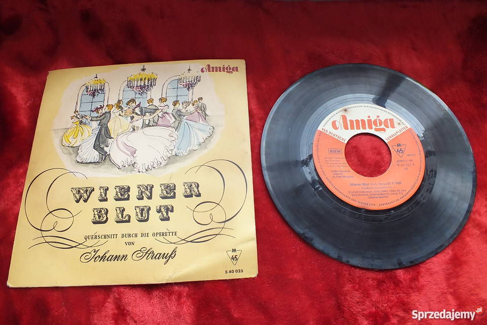 Płyta winylowa szelakowa Johann Straus Klasyka Żary