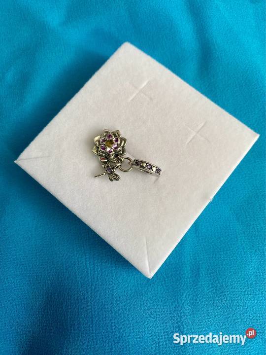 nowa wysadzana cyrkoniami zawieszka charm bead pomorskie Gdynia