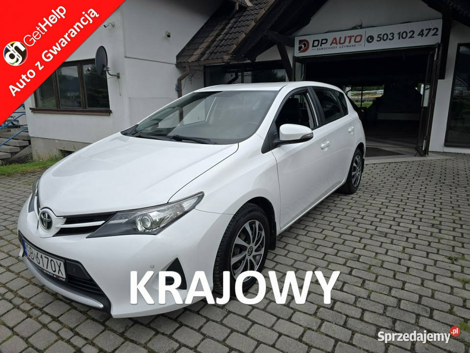 Toyota Auris Polski salon II 2012 231554km Ustroń