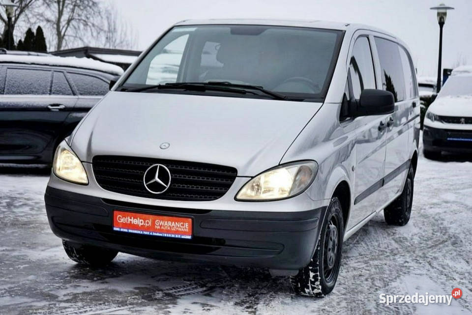 Mercedes Vito 22CDI Klima NAVI 5 osób 2009r klimatyzacja