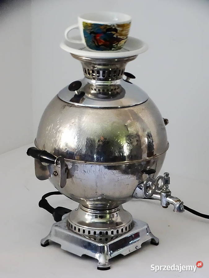 Samowar elektryczny czajnik vintageretro styl Biłgoraj