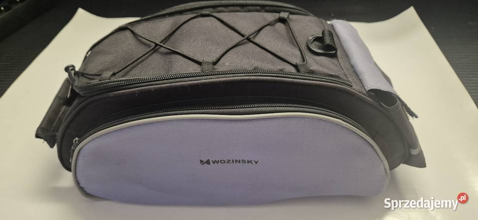 Torba sakwa rowerowa na bagażnik wielkopolskie Konin