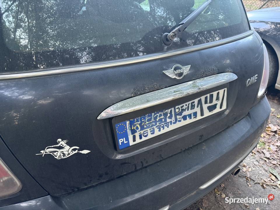 Klapa tylna bagażnika MINI Cooper One R50 R53 mazowieckie