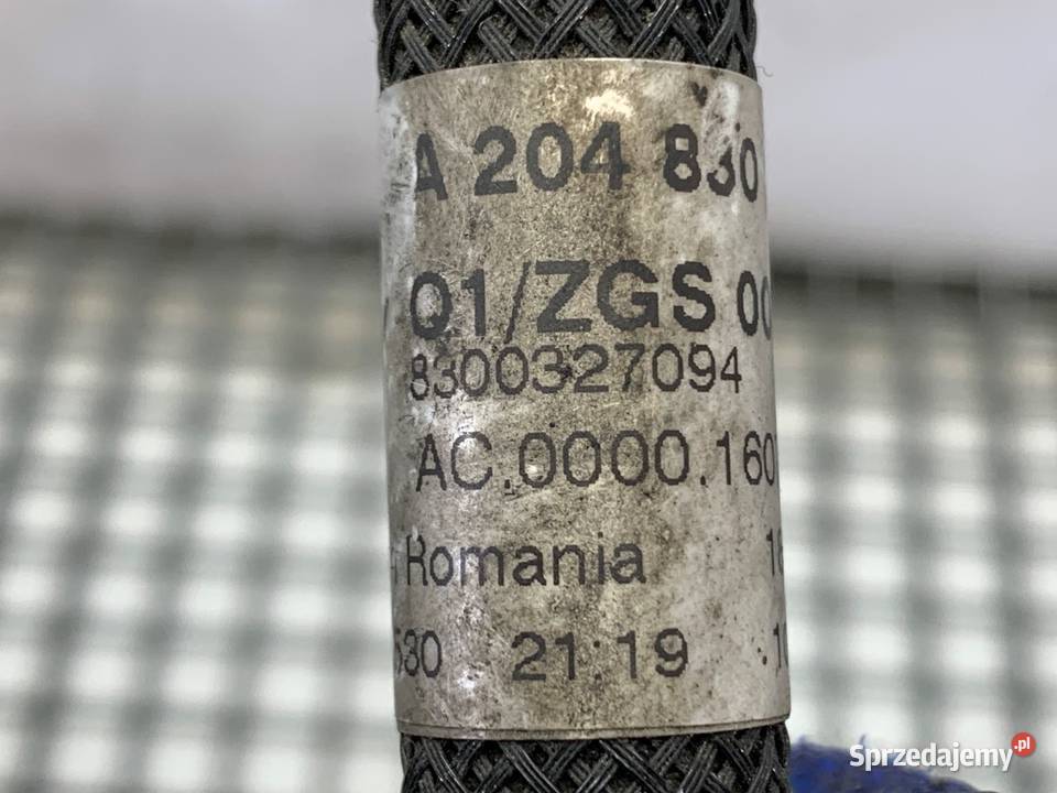 RURKA KLIMATYZACJI MERCEDES X204 A2048301516 21 Przewody klimatyzacji