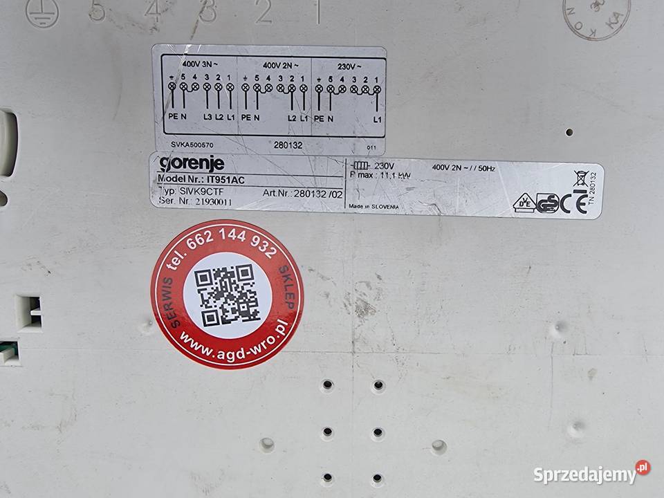 Płyta indukcyjna Gorenje IT951AC szer 90 5 pól Wrocław