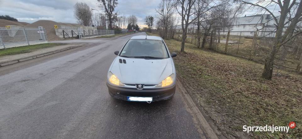 Peugoet 206 11 benzyna 206 Grudziądz
