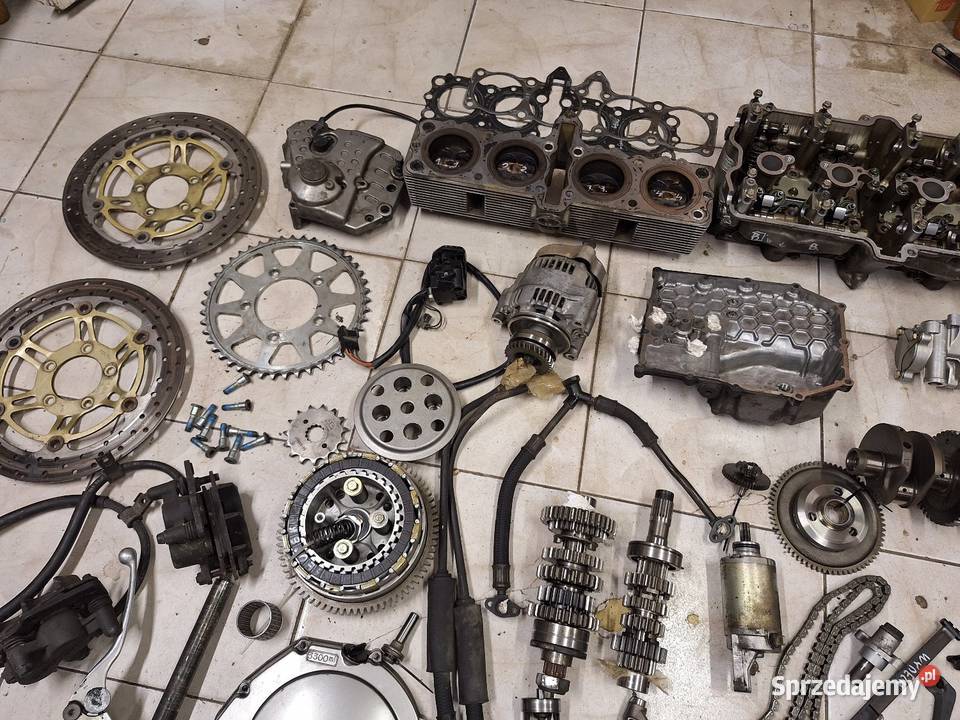 Suzuki GSX 600 F silnik części głowica cylinder dolnośląskie Jelenia Góra sprzedam