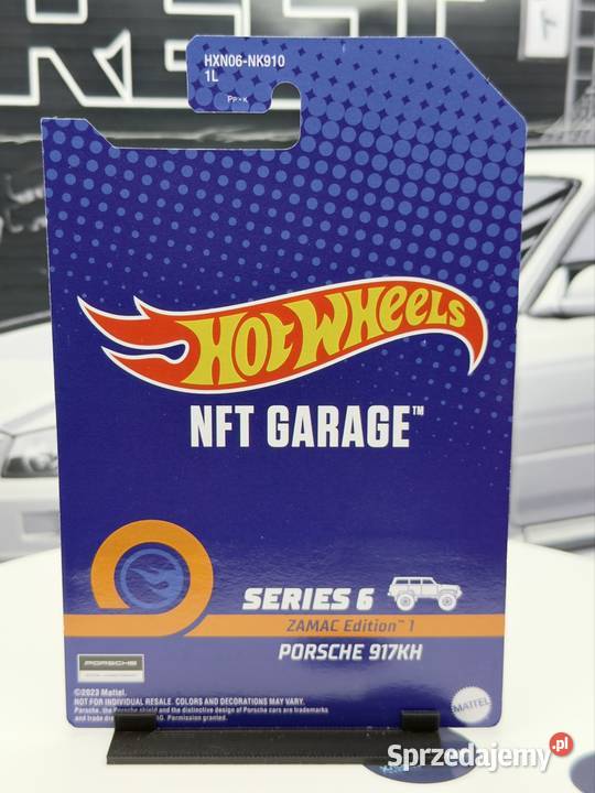 Hot Wheels NFT Porsche 917 KH BOX 24 dolnośląskie