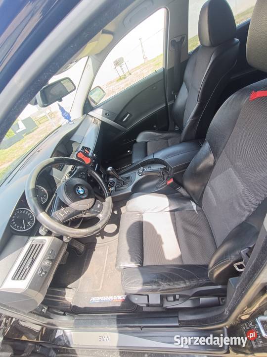 BMW e60 520d M47 2007 Automat ABS dolnośląskie Jawor