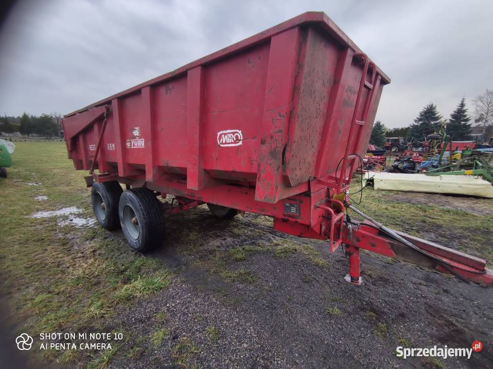 Przyczepa 14T Heywang Miro