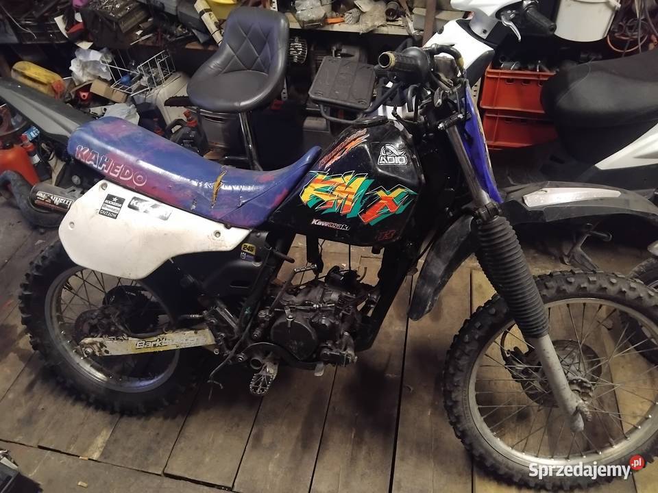 Kawasaki Mx Kxd 125 zarejestrowany homologacja Konina