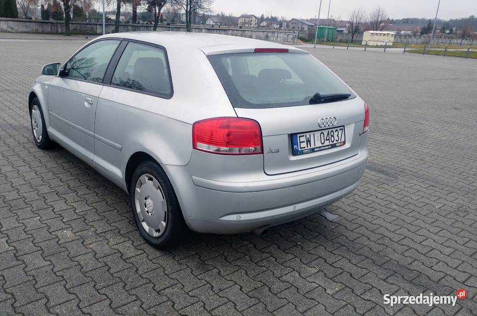 Audi a3 16 benzyna MPI 2007 klima bixenon A3 łódzkie Wieluń