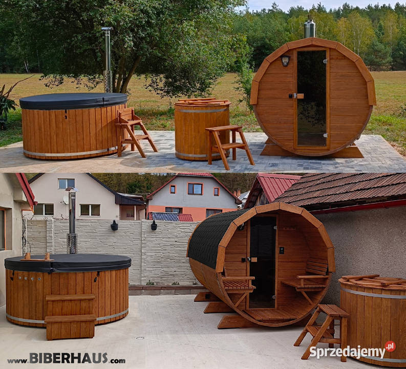 BALIA Ogrodowa Jacuzzi PIEC Hydromasaż 200 LED małopolskie Nowy Targ