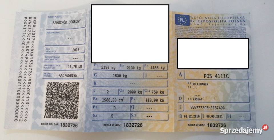 Volkswagen Passat B8 20 TDi automat SERWIS ASO pomorskie Tczew