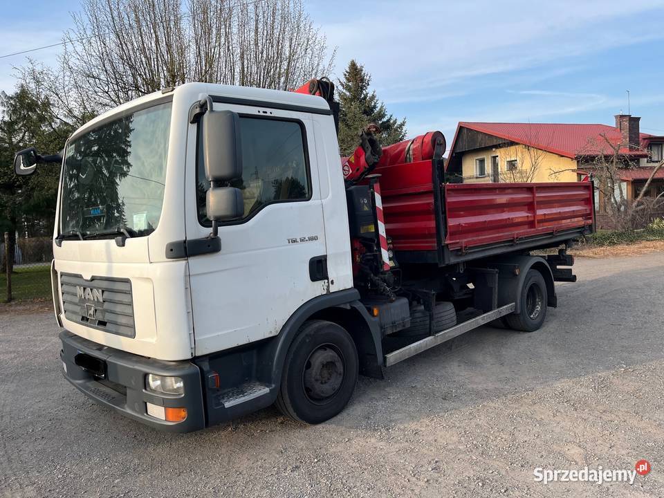 MAN TGL 12180 HDS kiper wywrotka Częstochowa sprzedam