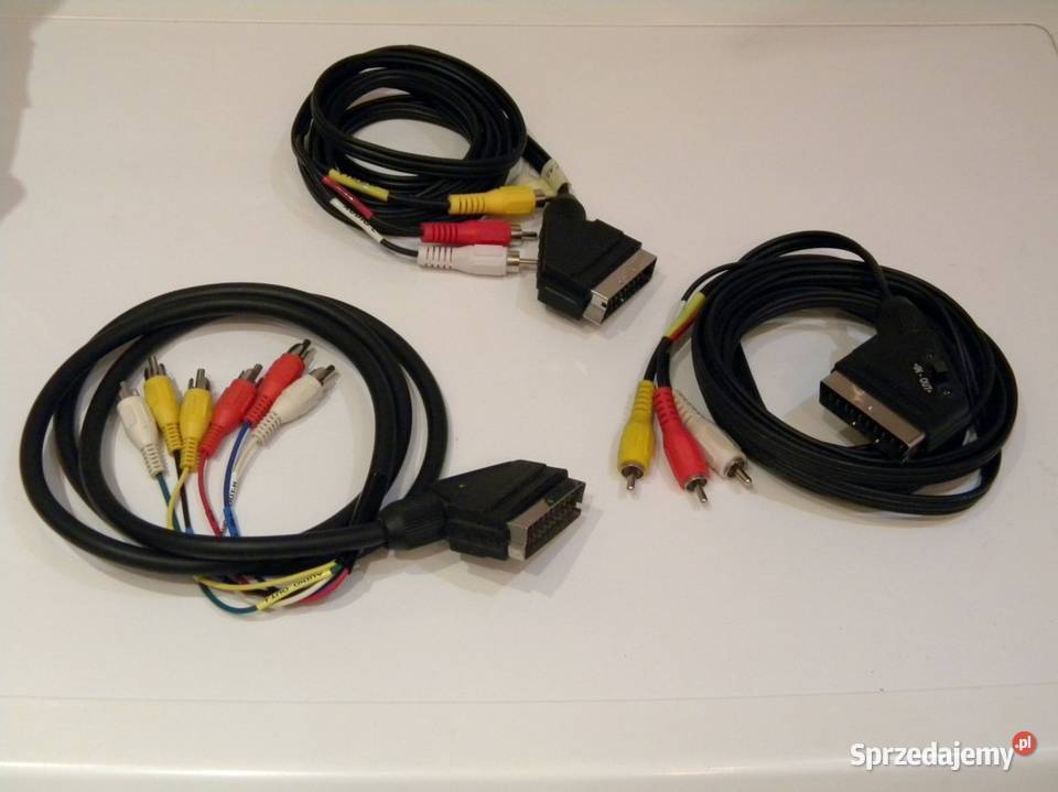 Kabel SCART Euro Chinch małopolskie Kraków
