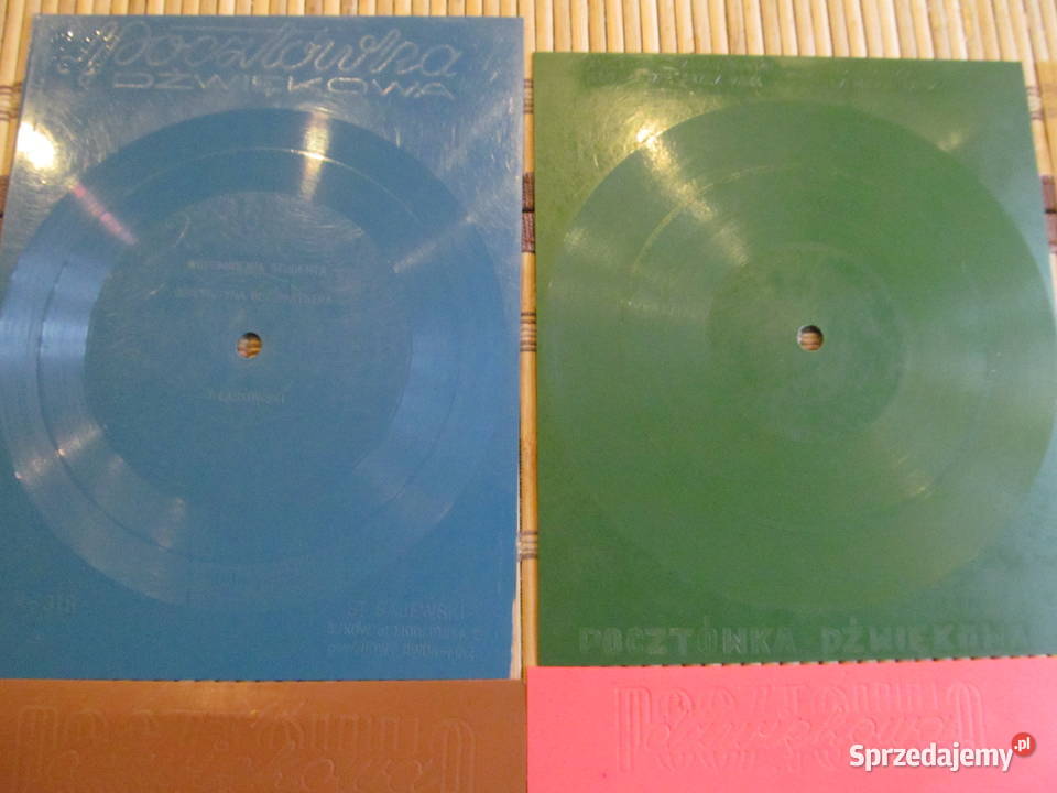 Pocztówki dzwiękowe różni wykonawcy zestaw 8 Lublin