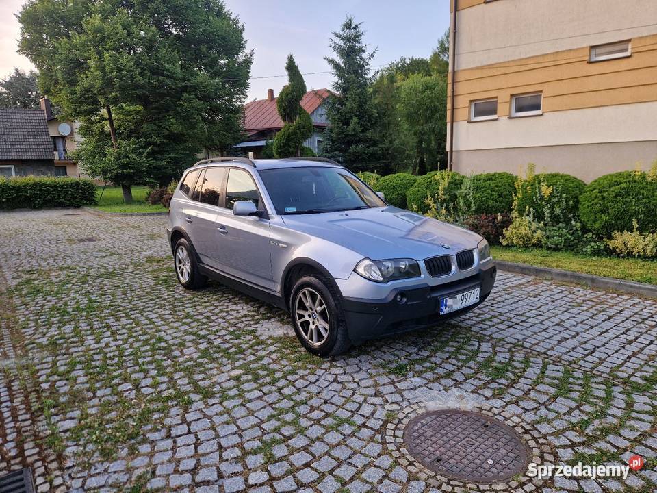 BMW X3 E83 20D 4X4 Klimatronic Alufelgi przyciemniane szyby Ryglice