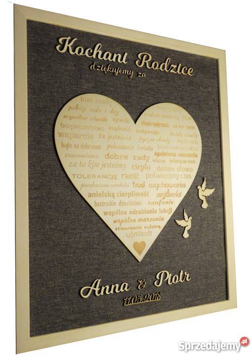 Spersonalizowany Prezent na rocznicę ślubu mazowieckie Warszawa