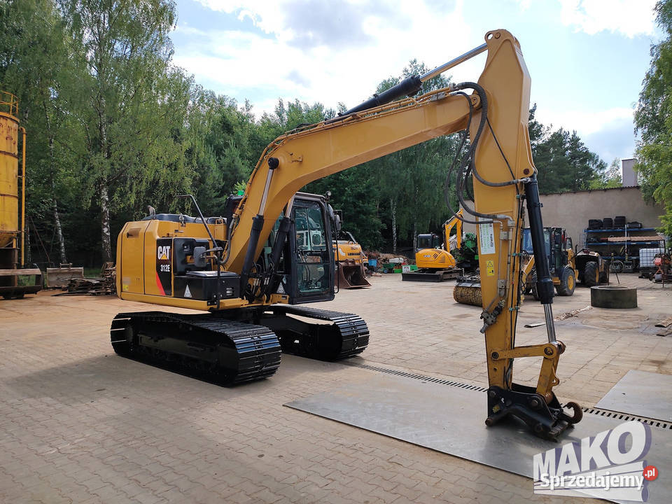 CAT 312 E Dodatkowa hydraulika Verachtert 313 sprzedam